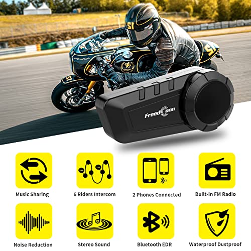 KY PRO Motorcycle Bluetooth Headset (2 Count)