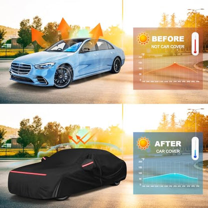 QUNSUNUS Car Cover Compatible with Mercedes