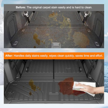 7 Seats Cargo Mat Compatible with 2013