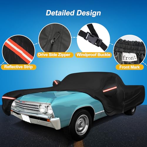 QUNSUNUS Car Cover for Chevrolet El Camino 1964