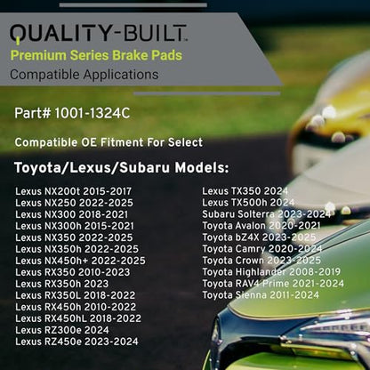 Front Ceramic Brake Pads