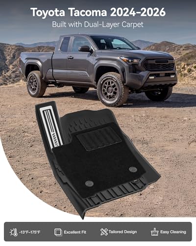 Floor Mats & Carpet for Toyota Tacoma 2024