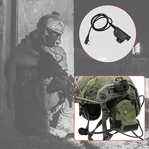 Tactical Headset with U94 PTT 2