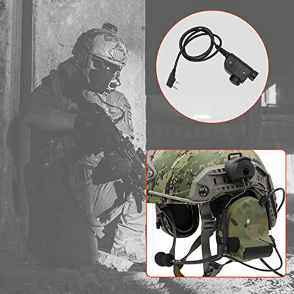 Tactical Headset with U94 PTT 2