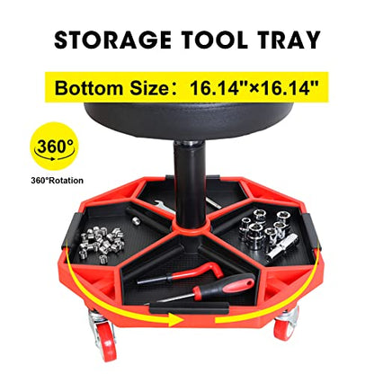 ATRXF8308R Torin Heavy Duty Pneumatic Garage Rolling Stool