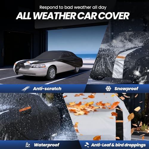 Multi Layer Car Cover Custom Fit for Lincoln Town