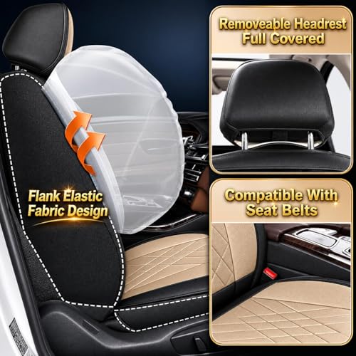 2 Front Car Seat Covers for Mazda CX