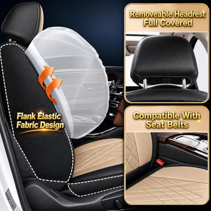 2 Front Car Seat Covers for Mazda Mazda 6 2010
