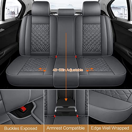 Leather Car Seat Covers Full Set