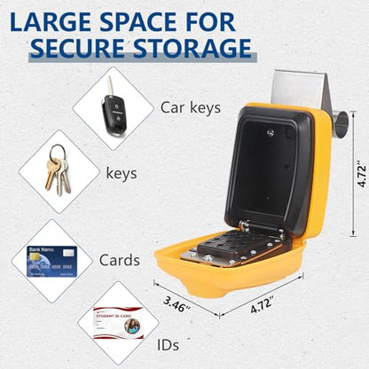 Car Window Punch Button Lock Box