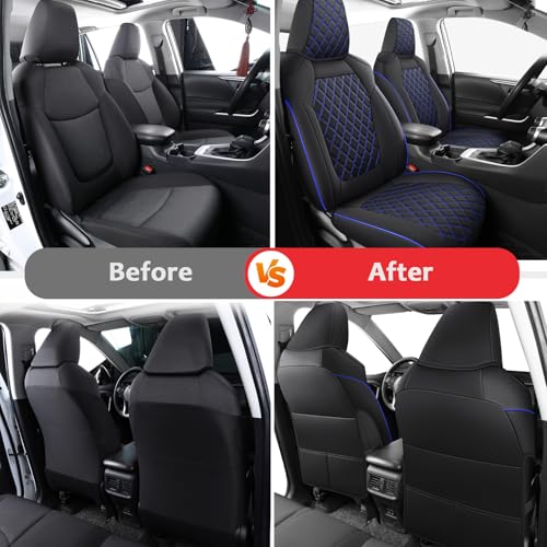 Rav4 Seat Covers Full Set Fits for 2019