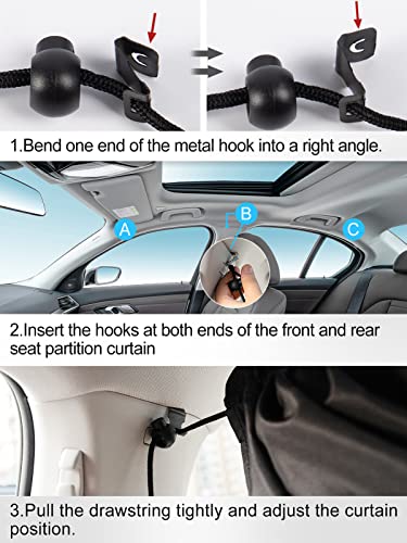 Car Divider Curtain (2 Count)