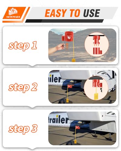 5th Wheel King Pin Lock for RVs & Semi Trailers