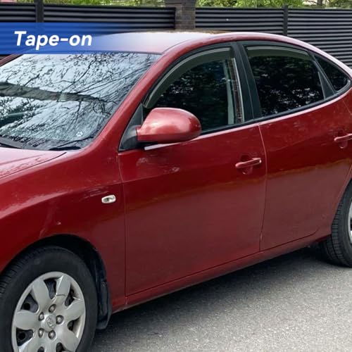Window Visors Rain Guards for 2007 2008 2009 2010 Hyundai Elantra