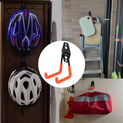 Heavy Duty Garage Storage Hooks 4 Pack Garage Tool Organizer Wall Mount (2 Count)