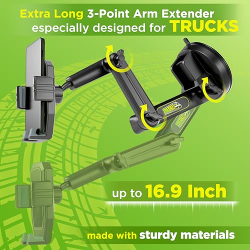 Cell Phone Mount for Truck Phone Holder for Truck Drivers