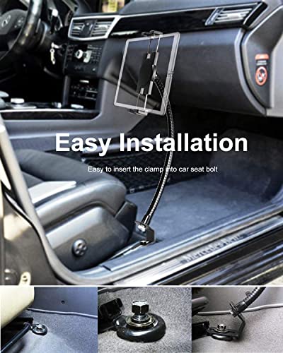 Car or Truck Seat Rail Tablet Mount