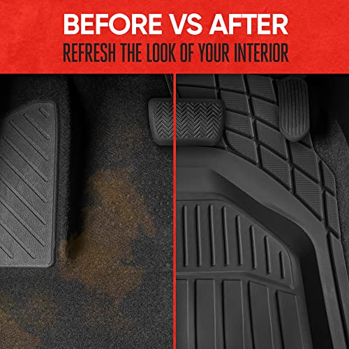 943 BK FlexTough Defender Car Floor Mats