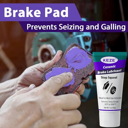 Ceramic Brake Grease Lubricant for Automotive Extreme Break Lube Caliper Parts Sliding Pin Pad Assembly