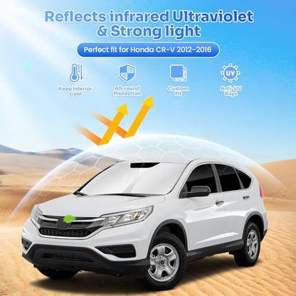 Window Shades for Honda CRV 2012 (8 Count)