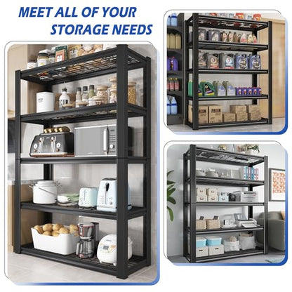 2 Pack Commercial Heavy Duty Shelving (2 Count)