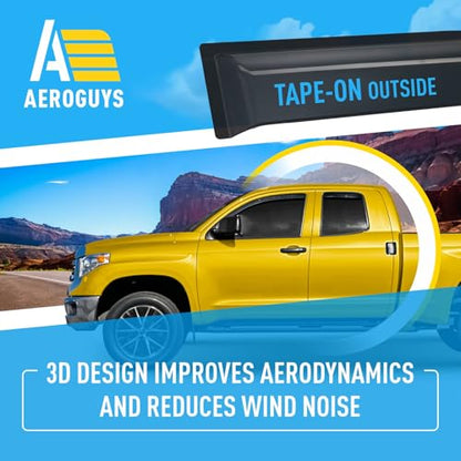 Extra Durable Window Deflectors Tape (4 Count)
