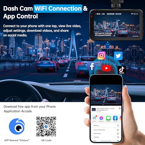 Dash Cam Front and Rear