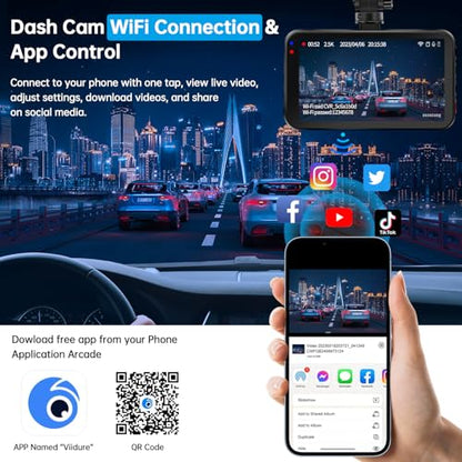 Dash Cam Front and Rear