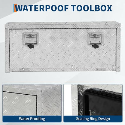 36 Inch Heavy Duty Aluminum Underbody Tool Box