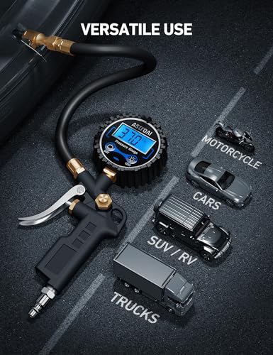 Digital Tire Pressure Gauge with Inflator 3