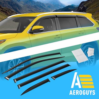 Extra Durable Window Deflectors Tape (6 Count)