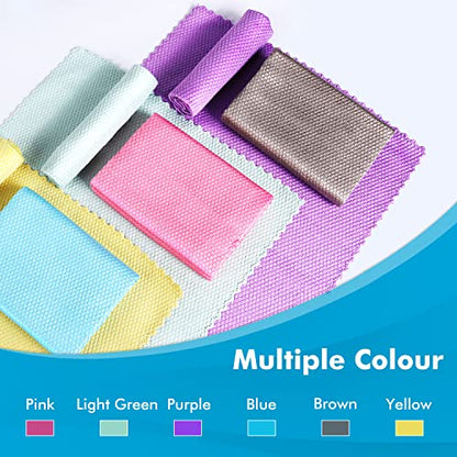 Easy Clean Streak Free Glass Cleaning Miracle Microfiber Cleaning Cloth for Kitchen (2 Count)
