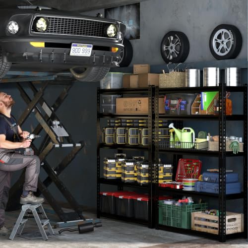 5 Tier Heavy Duty Garage Shelving