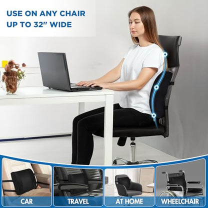 Lumbar Support Pillow for Office Chair Car