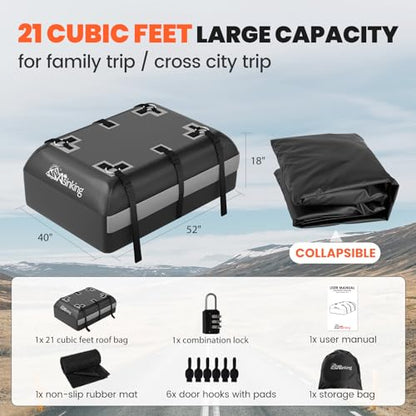 Car Rooftop Cargo Carrier Bag