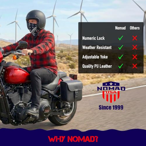 Nomad Motorcycle Saddlebags