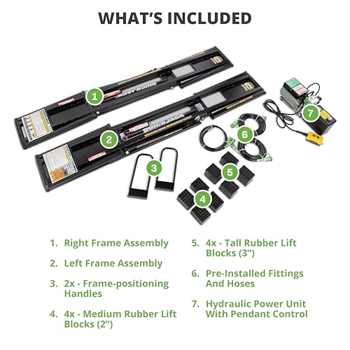 6000TL Portable Car Lift with 6