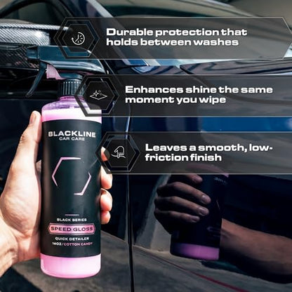 Speed Gloss Quick Detailer Spray 16oz (16 Fl Oz)