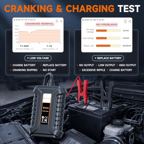 BT60 Bluetooth Battery Tester