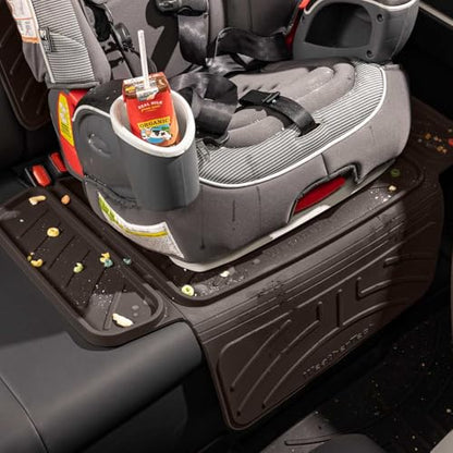 Child Car Seat Protector with Back Cocoa