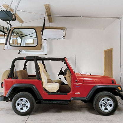 Jeep Hardtop Overhead Garage Storage Hoist for Jeep Wrangler