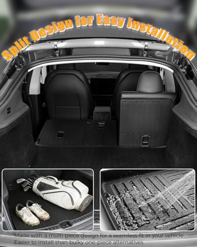 Floor Mats for 2026 2025 Tesla Model Y Premium & Performance (9 Count)