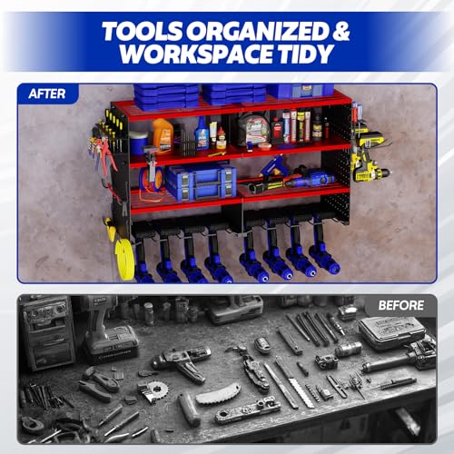 Power Tool Organizer Wall Mount
