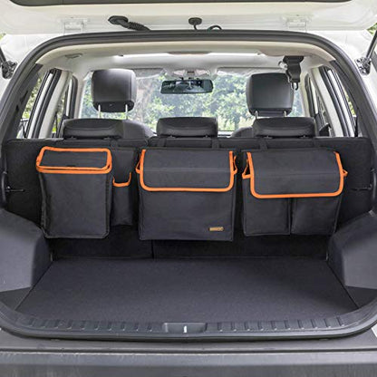 Deluxe Trunk and Backseat Organizer for Medium or Large Size SUVs & RVs