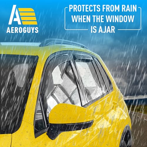 Extra Durable Window Deflectors in (4 Count)