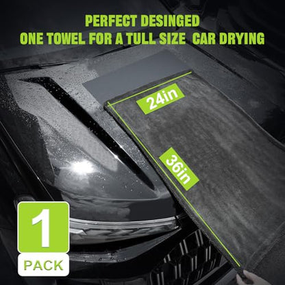 2 Pack Car Drying Towel (4 Count)