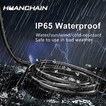 Indoor Black Extension Cord 4 FT Waterproof 16