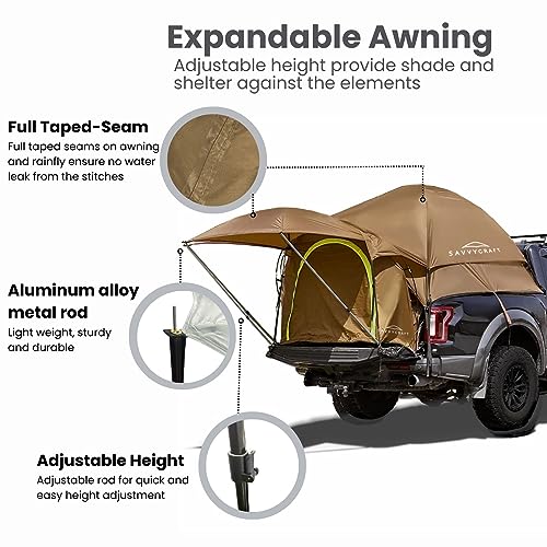 Full Size Truck Bed Tent 5.5'
