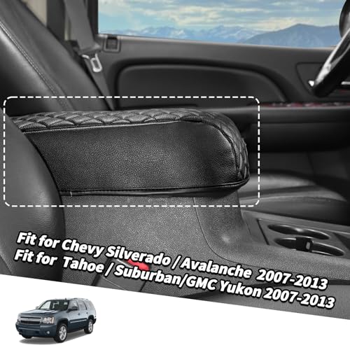Car Center Console Cover Pad Fit for Chevy Silverado