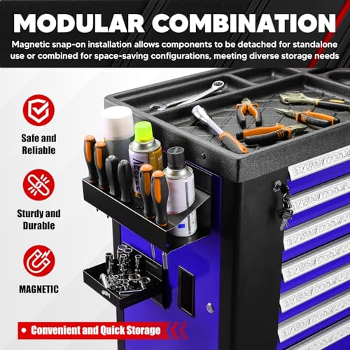4 Piece Magnetic Toolbox Shelf